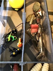 Ready2Fish Tackle Box Kit Variety of Tackle Loop Box American Summer Gone Fishin