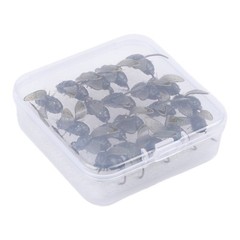 20pcs Housefly Fly Fishing Lures with High Carbon Steel Hooks for Carp Trout