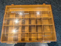 Magnum by Plano 15 x 12 x 5 Tackle Box Double Sided Large Storage w/ Dividers