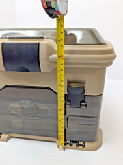 Flambeau Tackle Box Loaded Vintage Trout Lures Rooster Tail Mepps Acme Tools