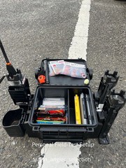 ⁠JDM MEIHO VS-7055N Violet Limited Edition Tackle Box Complete Set w/ Rod Stands