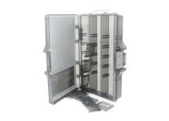 Daiichi #33245 MC Case #138P Partitioned 146 x 103 x 25 mm Black (2451)
