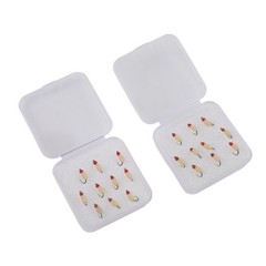 Jiangchui Soft Artificial Maggots Fly Fishing Bait for Trout Bass Crappie