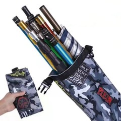 Folding Fishing Bag Fishing Rod Fishing Tackle Storage Bag Pouch Rod Case