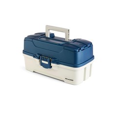 Three-Tray Tackle Box – Rust-Proof Brass Latch, Deep Storage, Portable Fishing O