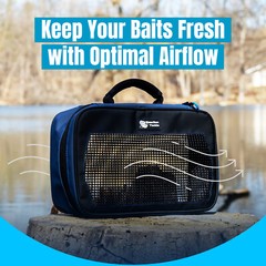 Reaction Tackle Breathable Mesh Bait Binder and Tackle Storage