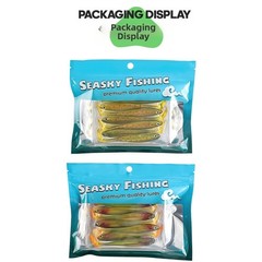 T-tail Soft Bait Realistic Design T-tail Action Natural Swimming Motion