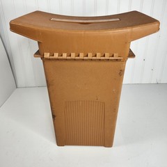 Vintage Fenwick Woodstream 9050 Sport Seat Tacklebox Tackle Cooler Bait Box
