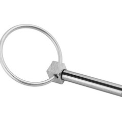1/2Pcs Round Safety Pin Tractor Linch Pin Clip Retaining Clip Fasteners
