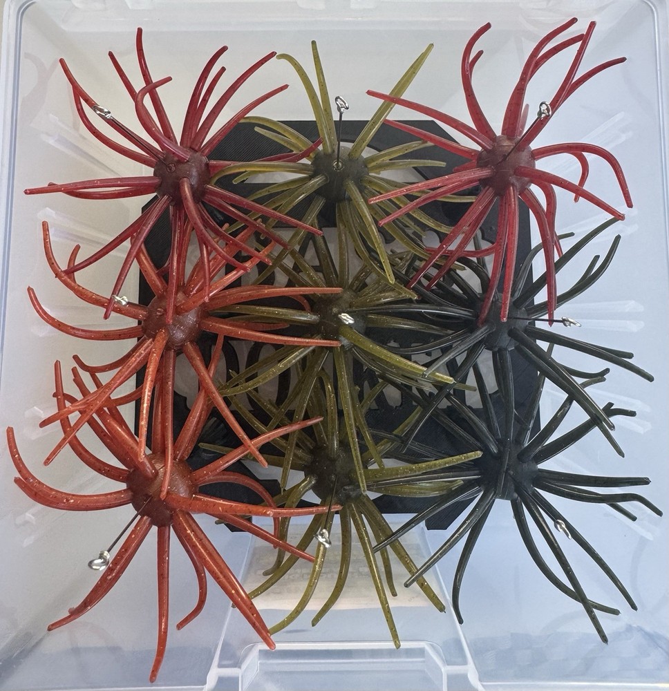 Urchin / HideUp Coike Vertical Storage Insert for Flambeau Big Mouth Spinnerbait
