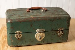 Vintage Tackle Box TIME CAPSULE! Swedish Spinners, pencil floats, reels, MORE!