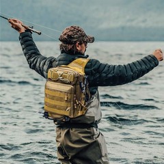 Ergonomic Fishing Tackle Backpack with Utility Pockets – Ideal for Men & Women