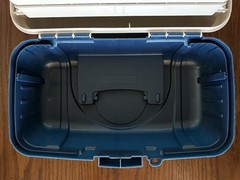 PLANO 6102 Blue Tackle Box with 3 Tier Folding Trays – Extra Vtg Fishing Gear