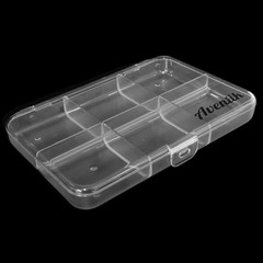 Aventik Super Transparent Super Strong Polycarbonate Fly Fishing Fly Box Four…