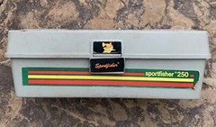Vintage Sportfisher 250 Tackle Box. Okay Condition