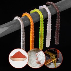 110mm Floating Soft Baits 15pcs Silicone Swimbaits Worms for Blackwater Ponds