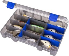 Stackable Fishing Tackle Box 11×8 inches with Transparent Lid for Easy Viewing