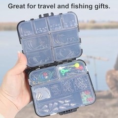 246pcs Fishing Accessories Kit With Fishing Tackle Box Fishing Gear Kit NEW