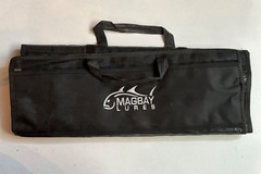 Black MagBay Lure Bag – Tackle Carrying Case – 6 Pockets