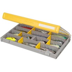 Plano Edge 3700 Tackle Box Waterproof Portable Tool Organizer With Labels