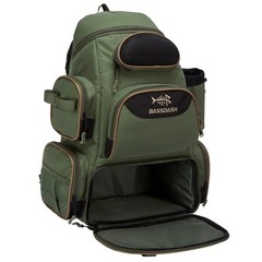 BASSDASH Fishing Tackle Backpack Water Resistant Lightweight Free shipping