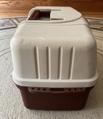 Plano 6133 Fishing Tackle Box 3-Tray Fold-Out Brown Tan Used 🔥