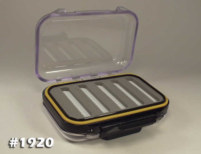 Waterproof Fly Box – Double Sided w/foam inserts 5″x 3-5/8″ small #1920