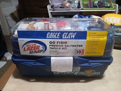 Eagle Claw Tackle Box 39 PCS “Flambeau Outdoors” Lazer Sharp Model: KTKLBXSW NEW