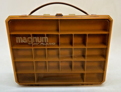 Magnum By Plano Fishing Tackle Organizer Box 14 x 11 x 2 With Dividers Clean