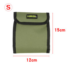 Hirisi Fishing Rig Bag Carp Tackle Storage Wallet Transparent Case