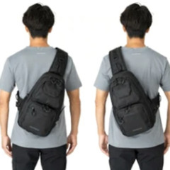 NEW Shimano BS-225W Tough Sling M Black Fishing Bag Shoulder Pack free shipping