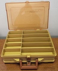 Magnum By Plano Tackle Box Double Sided Vintage Very Good Condition
