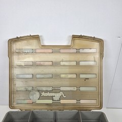 Fenwick Tackle Box Color C Lector 2 Sided Box For Hard Or Soft Plastics Vintage