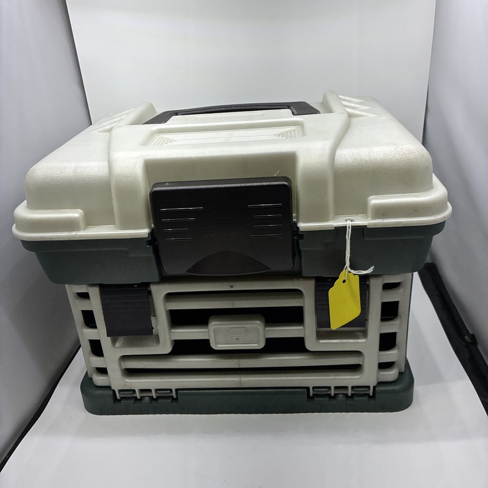 Plano Tacklebox Plano Molding Company Made In Usa Model 1362 12”X10” New