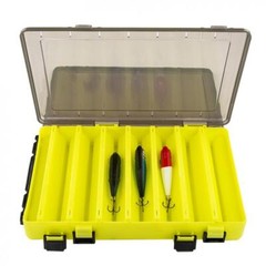 Double Side 14 Compartments Fishing Lure Box Tackle accessories Storage Case
