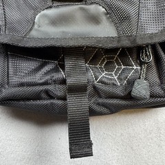 SpiderWire Fishing Tackle Hip Waist Pack Black Multi Pocket Padded Bag