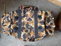 Hodgman Large Camo Fishing Hunting Duffel Gear Bag Multi Pocket