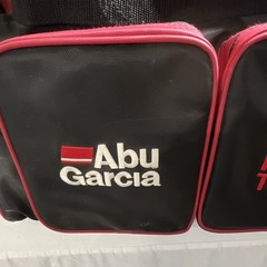 Abu Garcia Pro Fishing Team Red/Black Tackle Bag 2 Pockets Zipper Closure