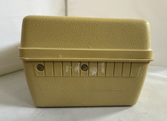 Vintage Old Pal Woodstream 1040 Fishing Tackle Box One Tier Folding Tray