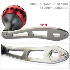 FITS Shimano Daiwa Abu Garcia ALLOY ALLUMINUM Baitcaster Fishing Reel Handle