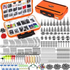 449PCS Fishing Tackle Kit with Waterproof Box – Ultimate Gear for Men