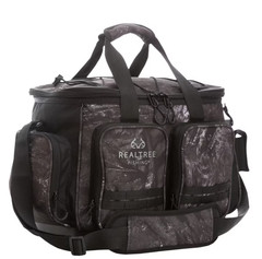 Realtree Aspect Large Tackle Bag Gray Camo, Unisex, Fishing Tackle Bag and Boxes