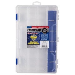 Tackle Box Storage W/ Zerust Corrosion Protection 15 Dividers Utility Fishing