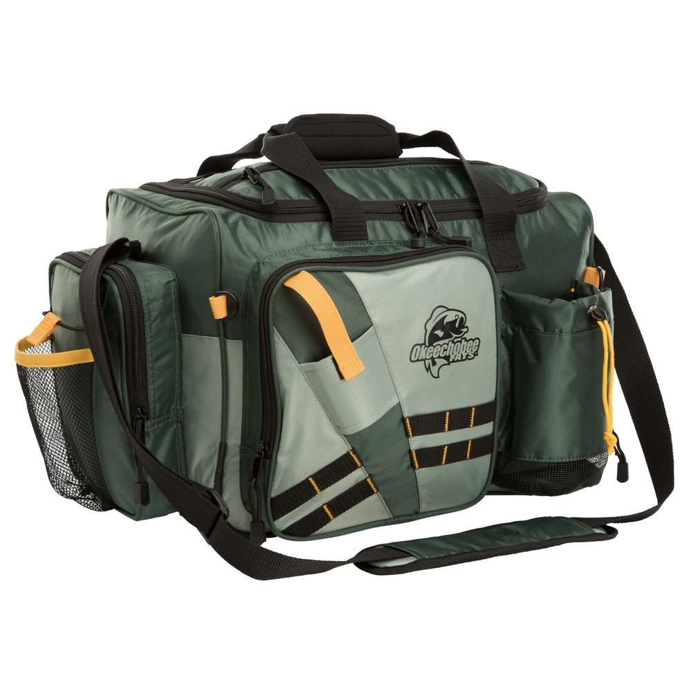 Okeechobee Fats Extra Large Fishing Tackle Bag & Boxes, Polyester