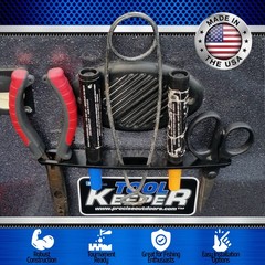 5 Hole Boat Fishing Tool Keeper, Holder, Storage, Organizer – Keep Your Marin…