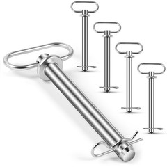 MorningRo 5 Pcs Trailer Hitch Pins and Clip 3/4 x 6 1/4 Inch Clevis Pins with…