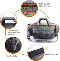 Fishing Tackle Box Bag – Fishing Bags for Saltwater or Freshwater Fishing