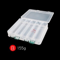 High Quality Lure Box Large Capacity Storage Box Double Sided Fishing Gear Box