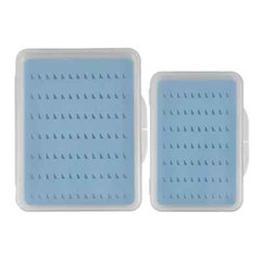 Aventik Clear Slim Fly Fishing Box With Blue Foam Fishing Tackle Storage