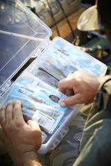 Transparent Worm Stowaway 3700: Efficient Storage for Up to Eight Bait Bags